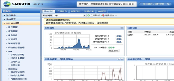 授权客户和授权有效期的提示