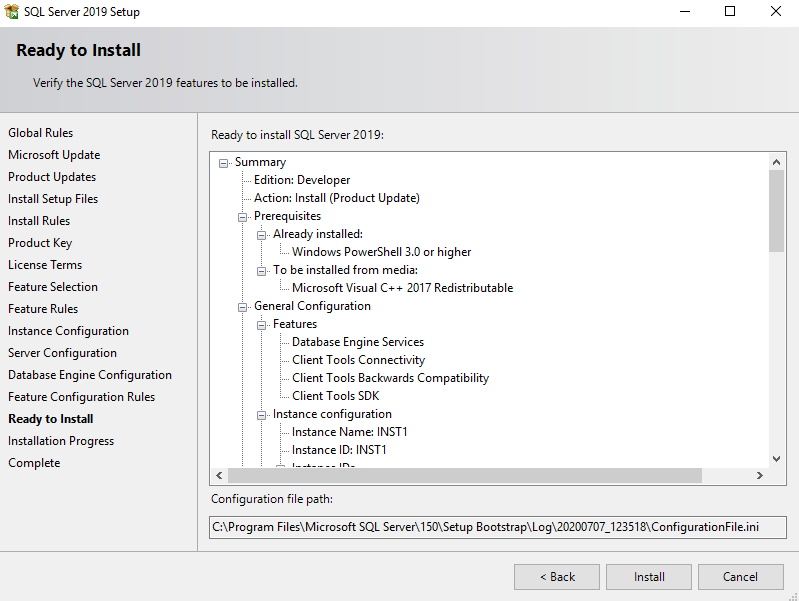 在Windows Server 2016和SQL Server Always On可用性组上安装SQL Server 201923